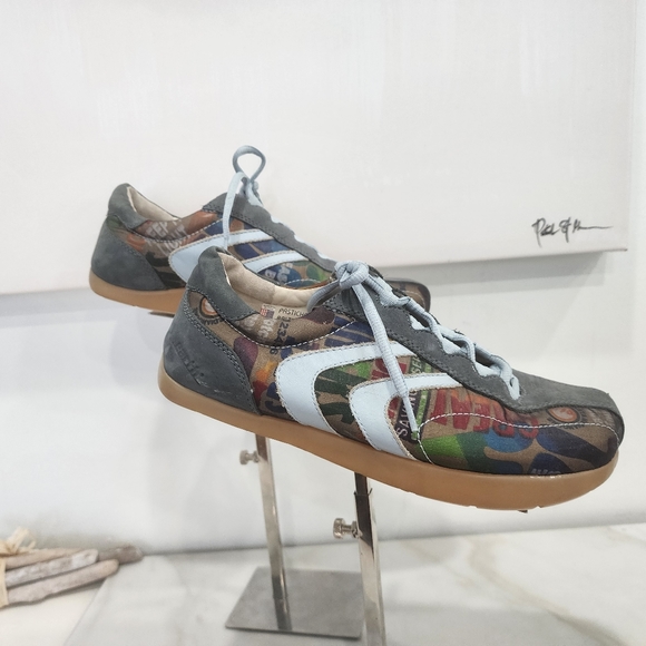 [ EARTH] pastiche Baltic blue Orizon lace up shoe size 8 b mens/ womens - Picture 7 of 14